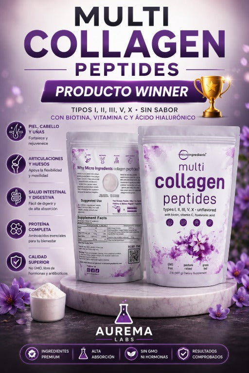 Multi Collagen Peptides Types Sobre Grande